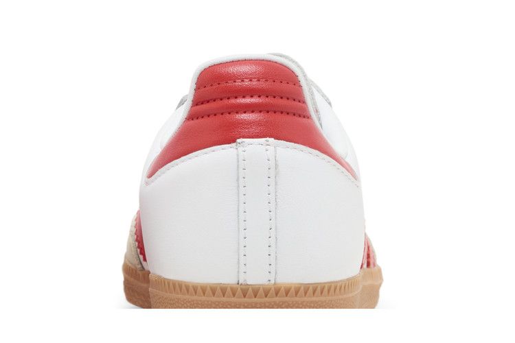 adidas Samba OG White Solar Red Gum (Women's)