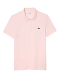 LACOSTE Slim Fit L.12.12 Piqué Polo Shirt Light Pink