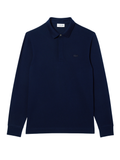 LACOSTE Regular Fit Paris Stretch Piqué Polo Shirt Midnight Blue