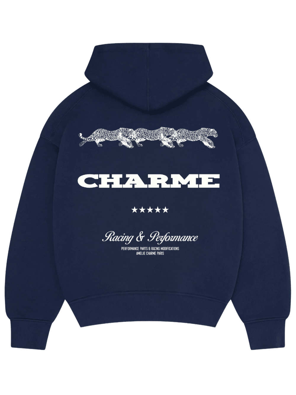 AMÉLIE CHARME Charme Racing & Performance Hoodie Navy