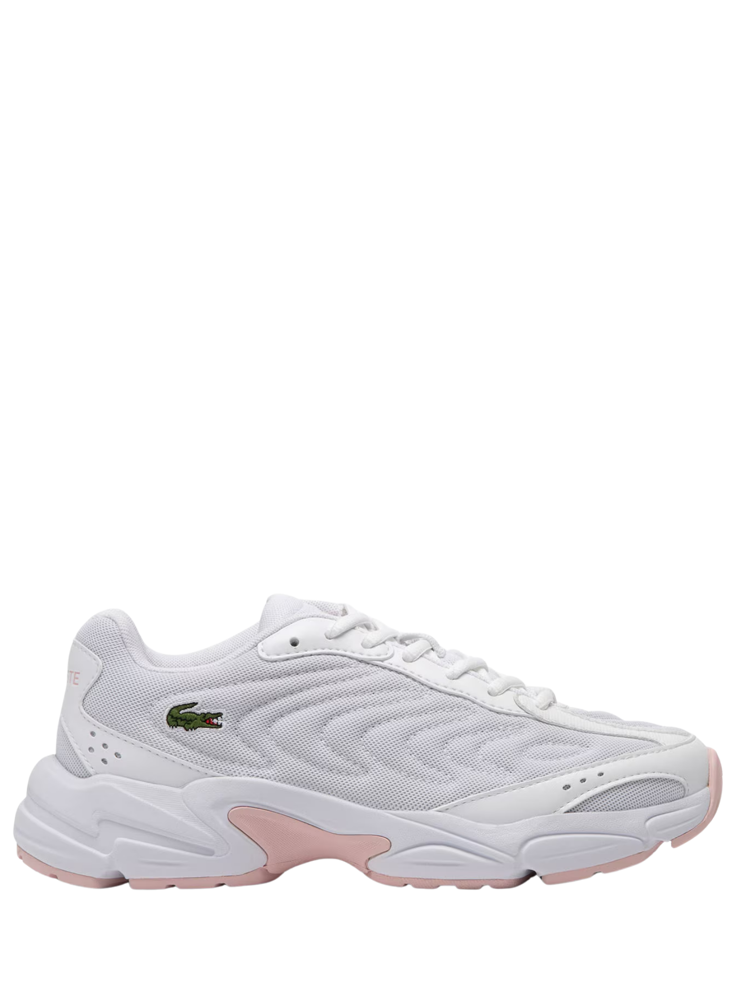 LACOSTE WOMEN Storm 96 2K Lite Sneakers White/Light Pink