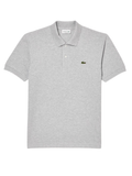 LACOSTE Classic Fit L.12.12 Marl Polo Shirt Grey