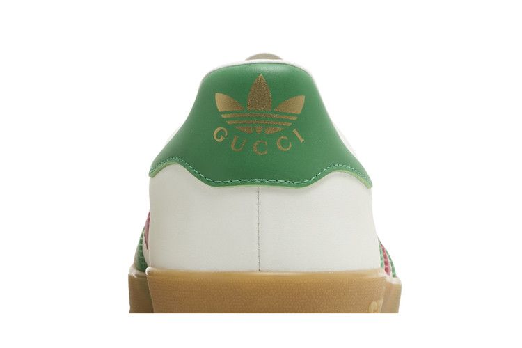 adidas x Gucci Gazelle White Green Red