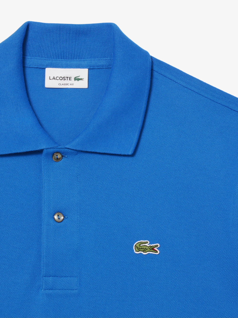 LACOSTE Classic Fit L.12.12 Original Polo Shirt Denim Blue
