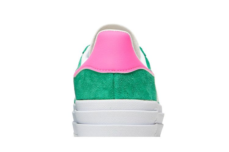 adidas Gazelle Bold Green Lucid Pink (Women's)