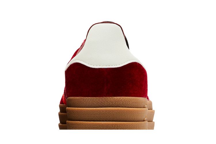 adidas Gazelle Bold Bright Red Velvet (Women's)
