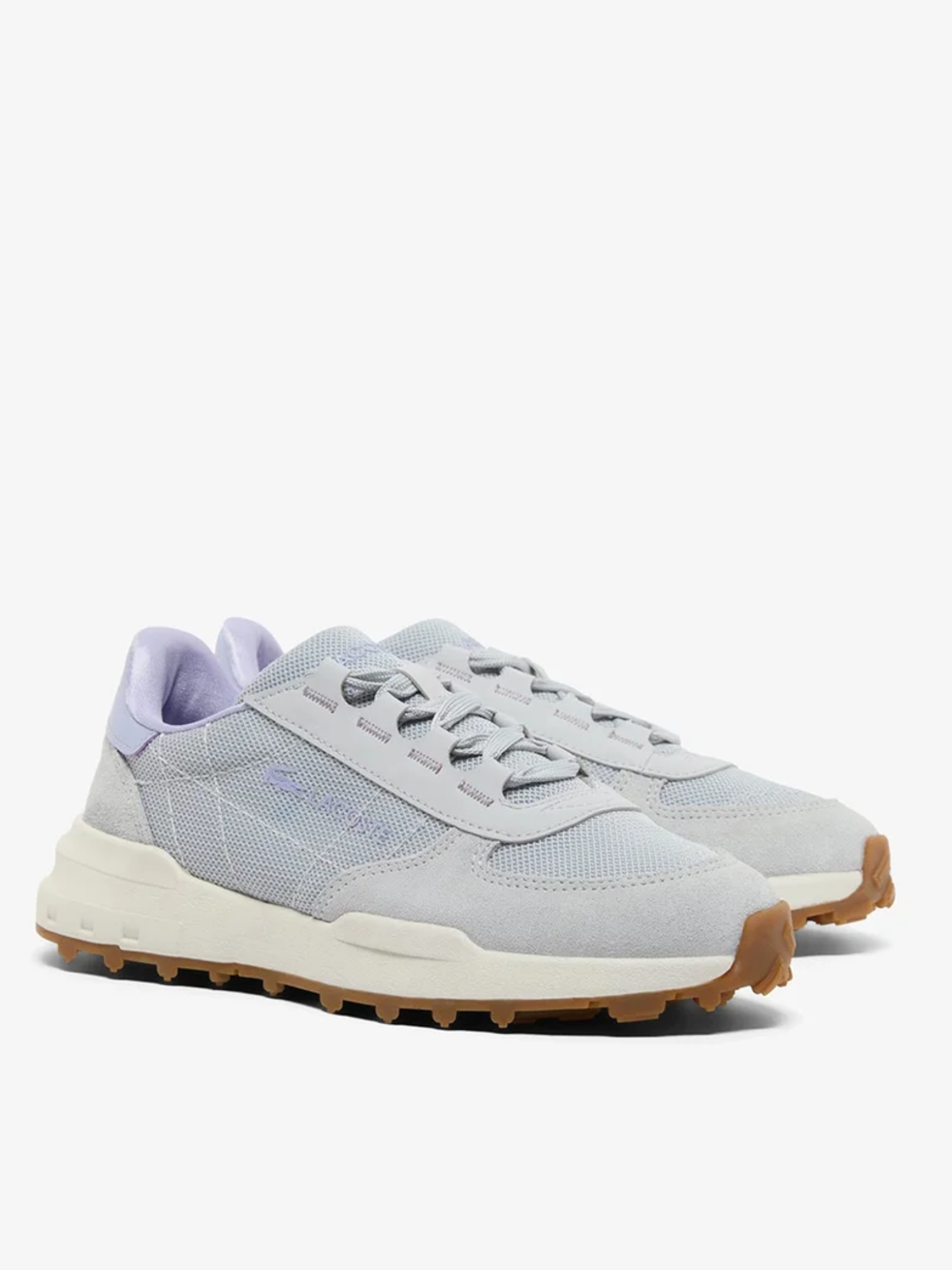 LACOSTE WOMEN Elite Active Evo Sneakers Light Grey/Light Purple