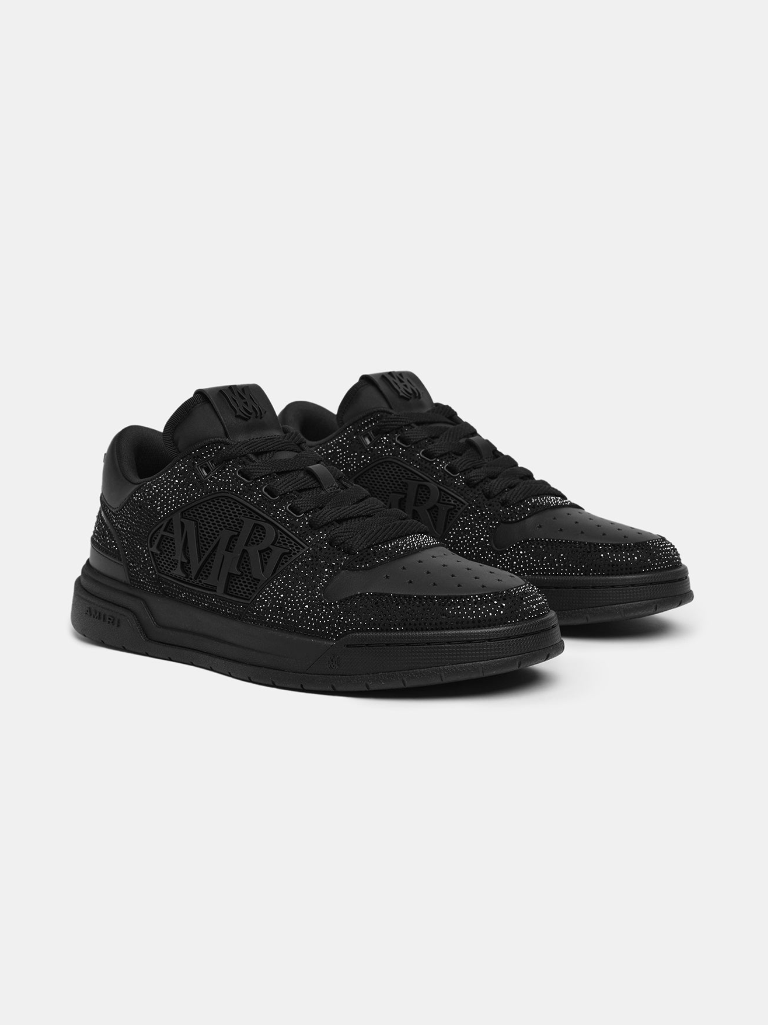 AMIRI Crystal Classic Low Sneakers Black
