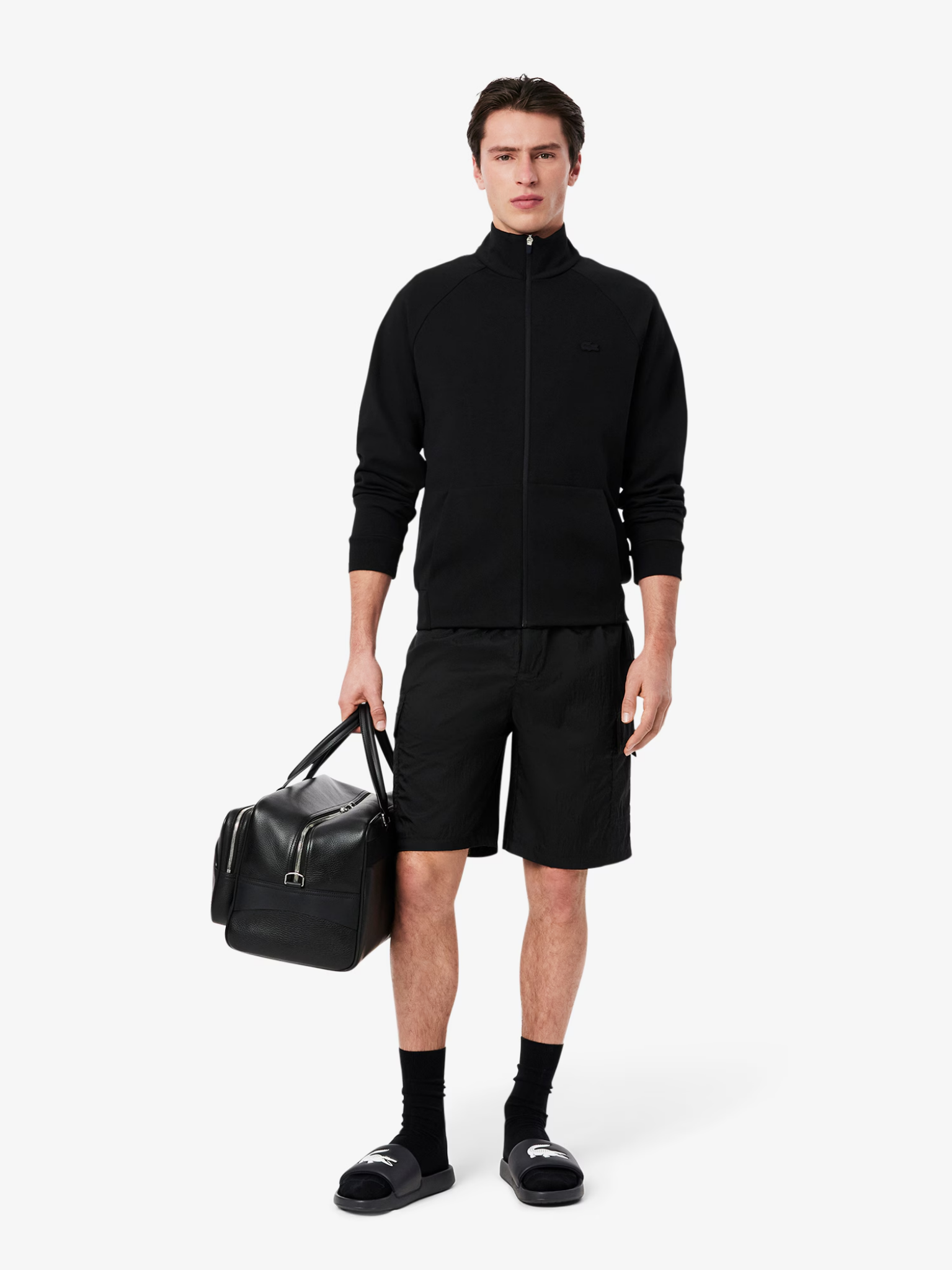 LACOSTE Serve Slide 1.0 Black/White