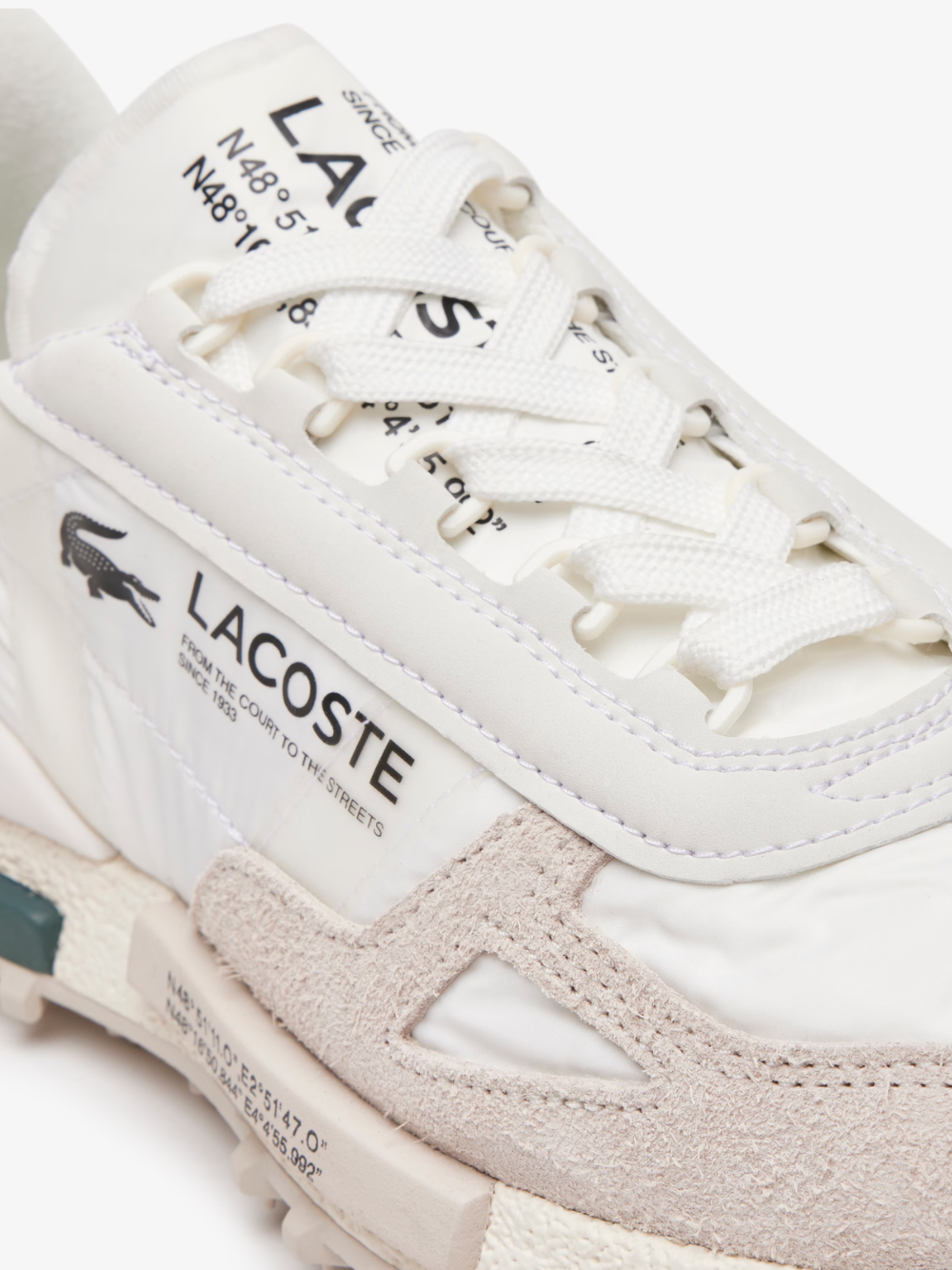 LACOSTE Elite Active Sneakers White/Dark Green
