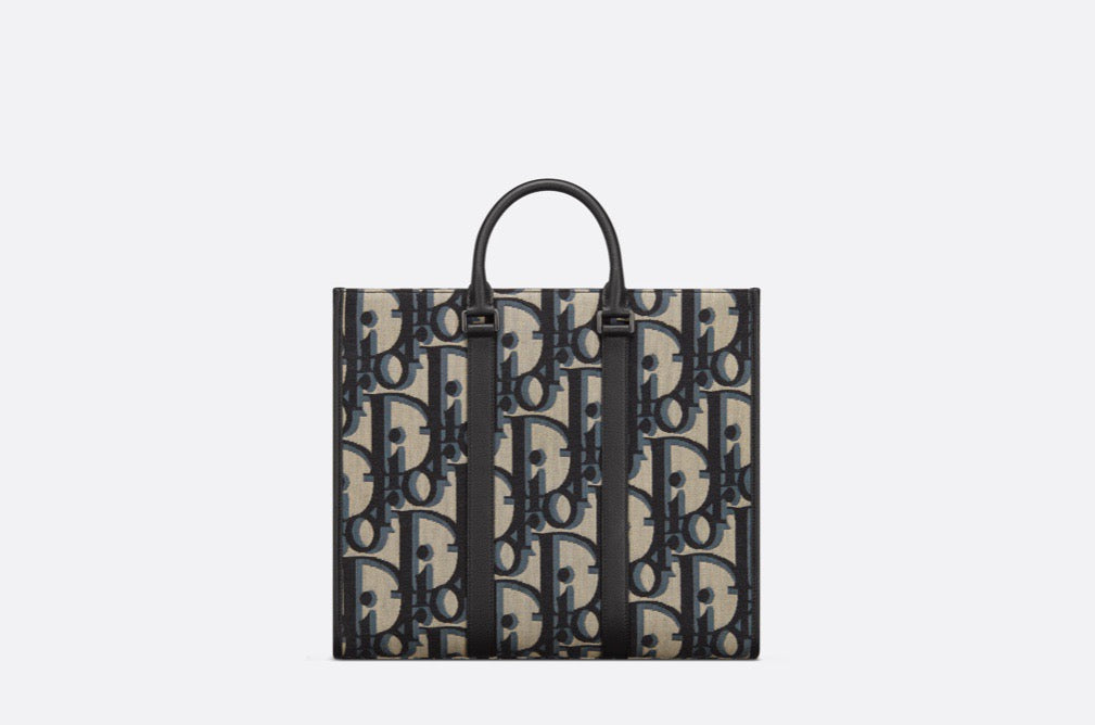 Blue and Black grey Bag