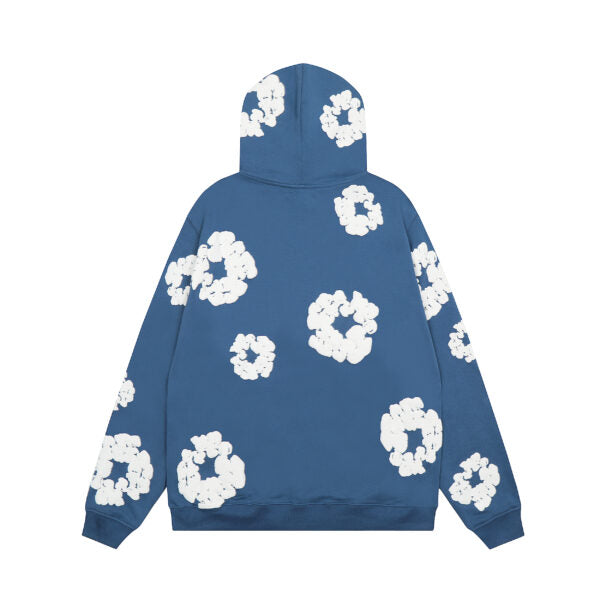 DENIM TEARS PRINTED 'COTTON WREATH' HOODIE