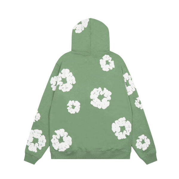 DENIM TEARS PRINTED “COTTON WREATH” HOODIE