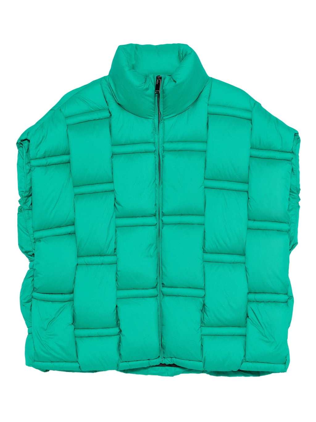 RAXXY 3D Down-Filled Puffer Gilet Quilted Green
