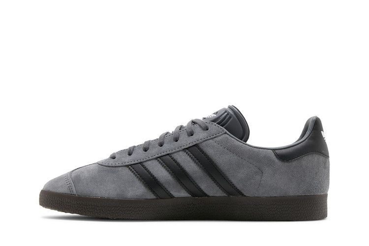 adidas Gazelle Grey Black Gum