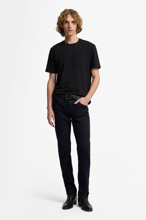 7 FOR ALL MANKIND Slim Luxe Performance Denim Jeans Eco Black