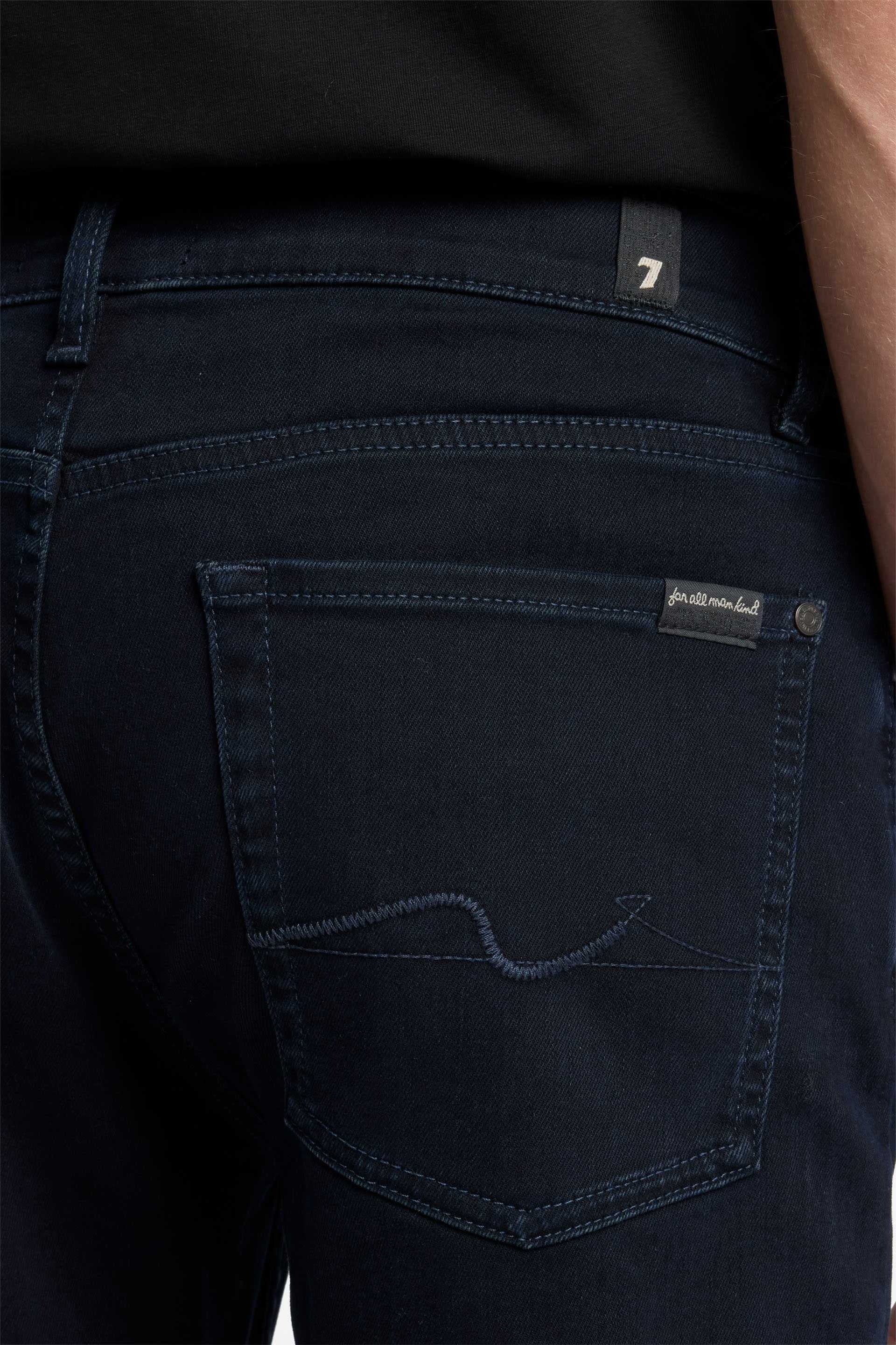 7 FOR ALL MANKIND Slim Luxe Performance Denim Jeans Eco Black