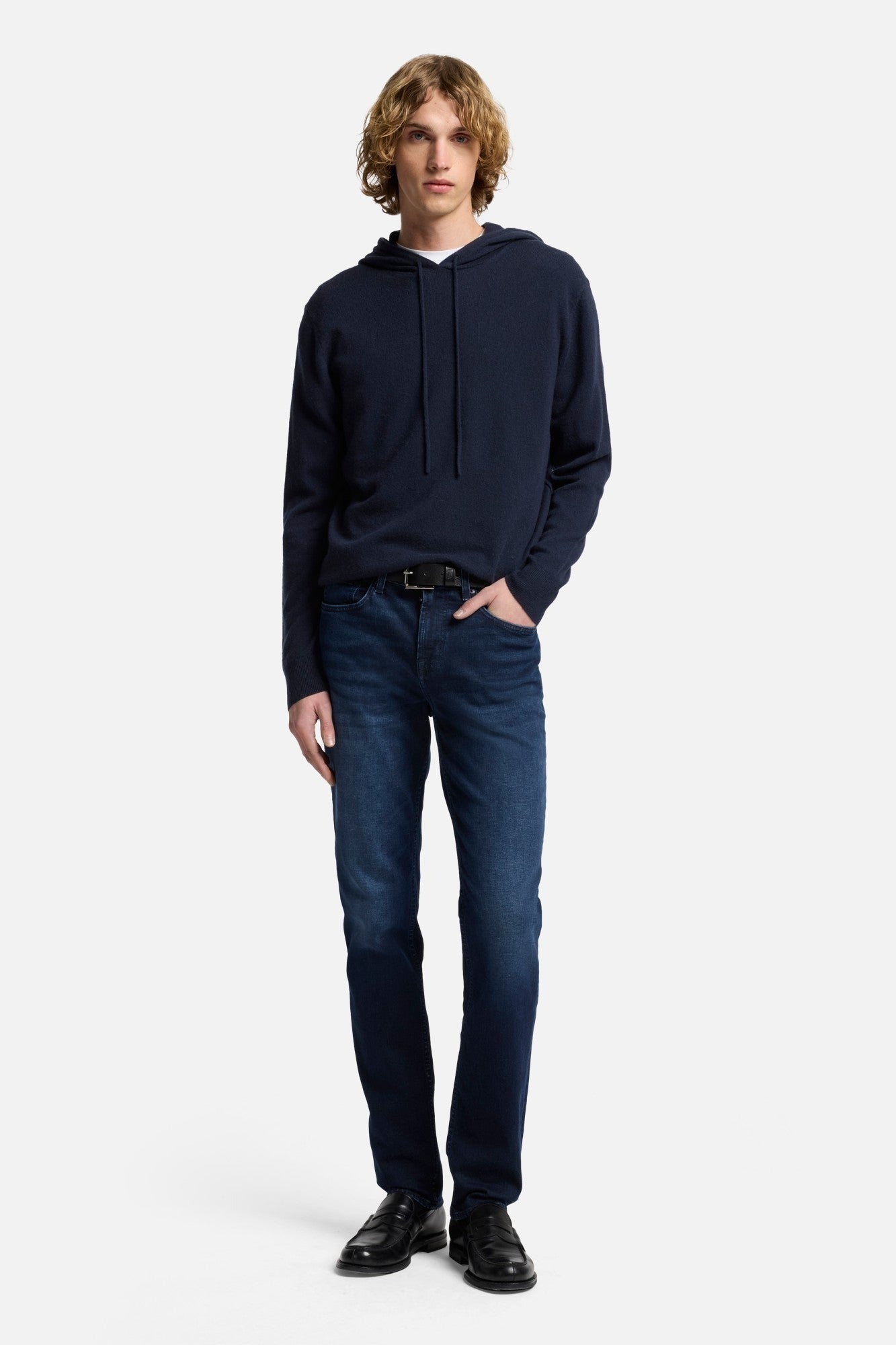 7 FOR ALL MANKIND SLIMMY Jeans Ormond Dark indigo wash