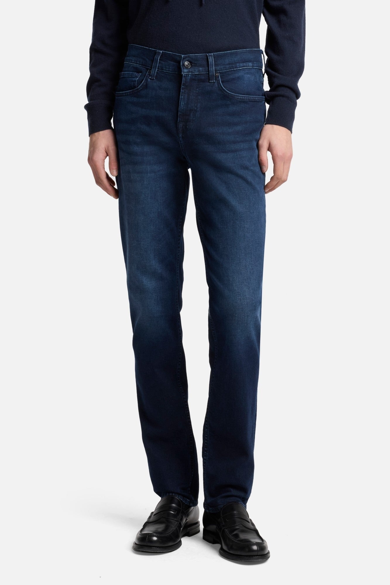 7 FOR ALL MANKIND SLIMMY Jeans Ormond Dark indigo wash