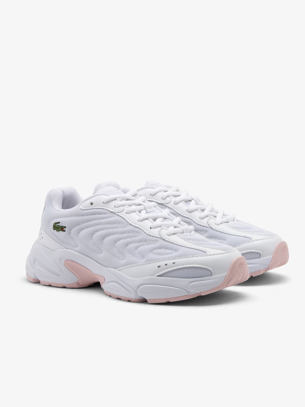 LACOSTE WOMEN Storm 96 2K Lite Sneakers White/Light Pink