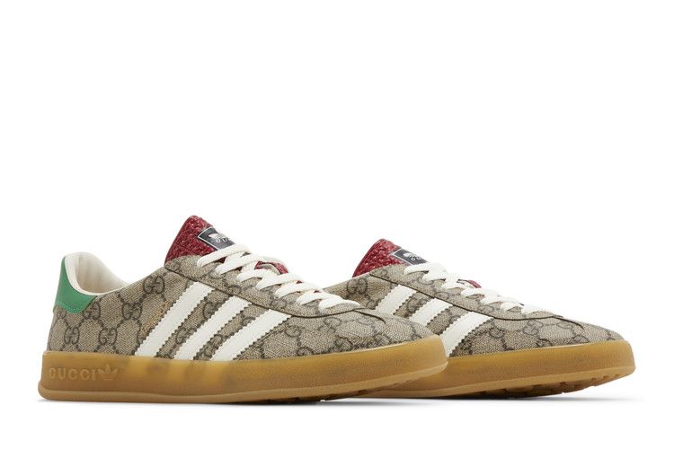 adidas x Gucci Gazelle Beige GG Monogram (Women's)