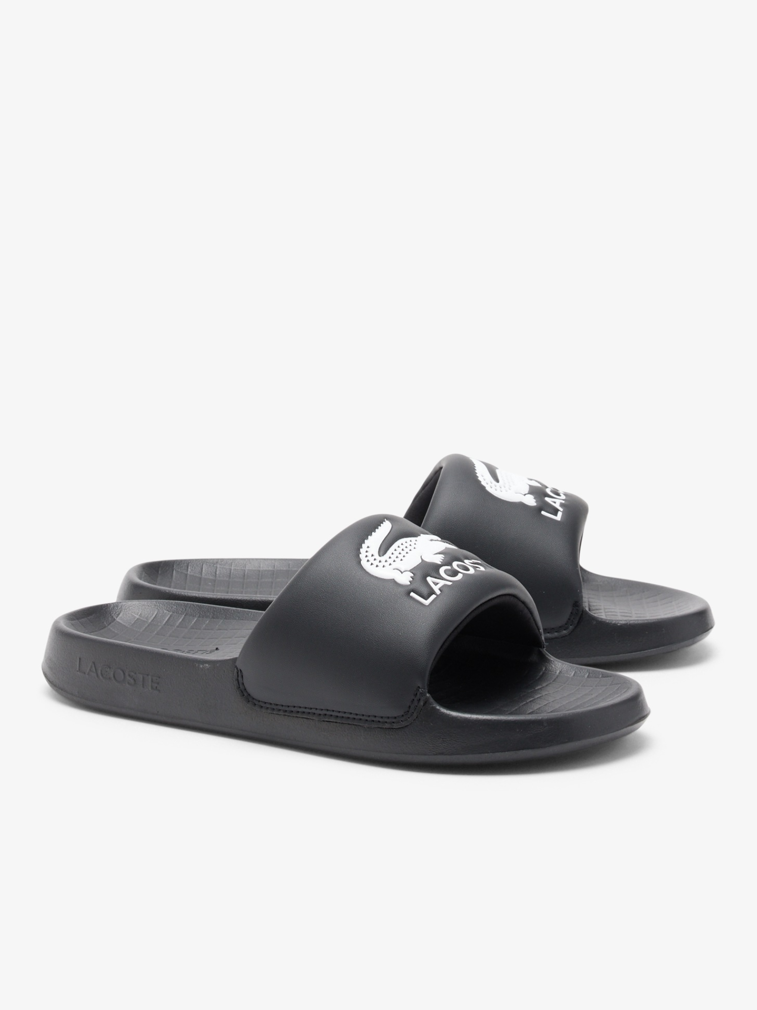 LACOSTE Serve Slide 1.0 Black/White
