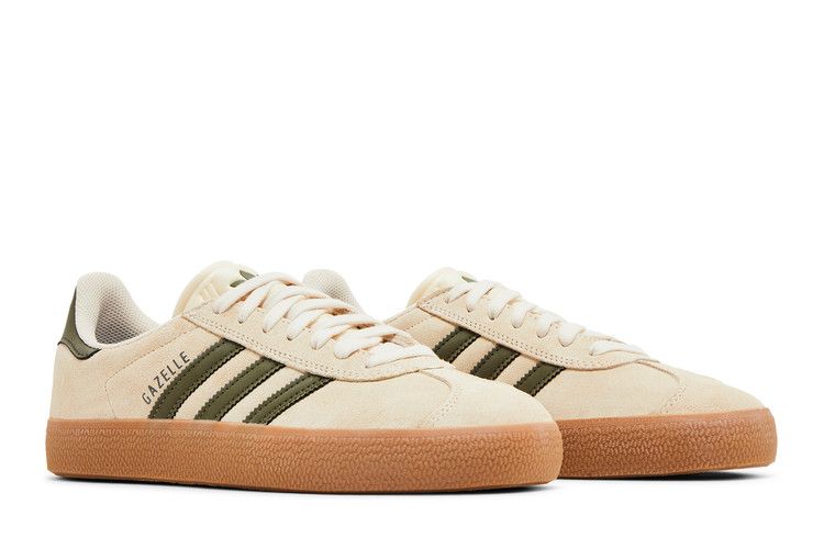 adidas Gazelle ADV Ecru Tint Focus Olive