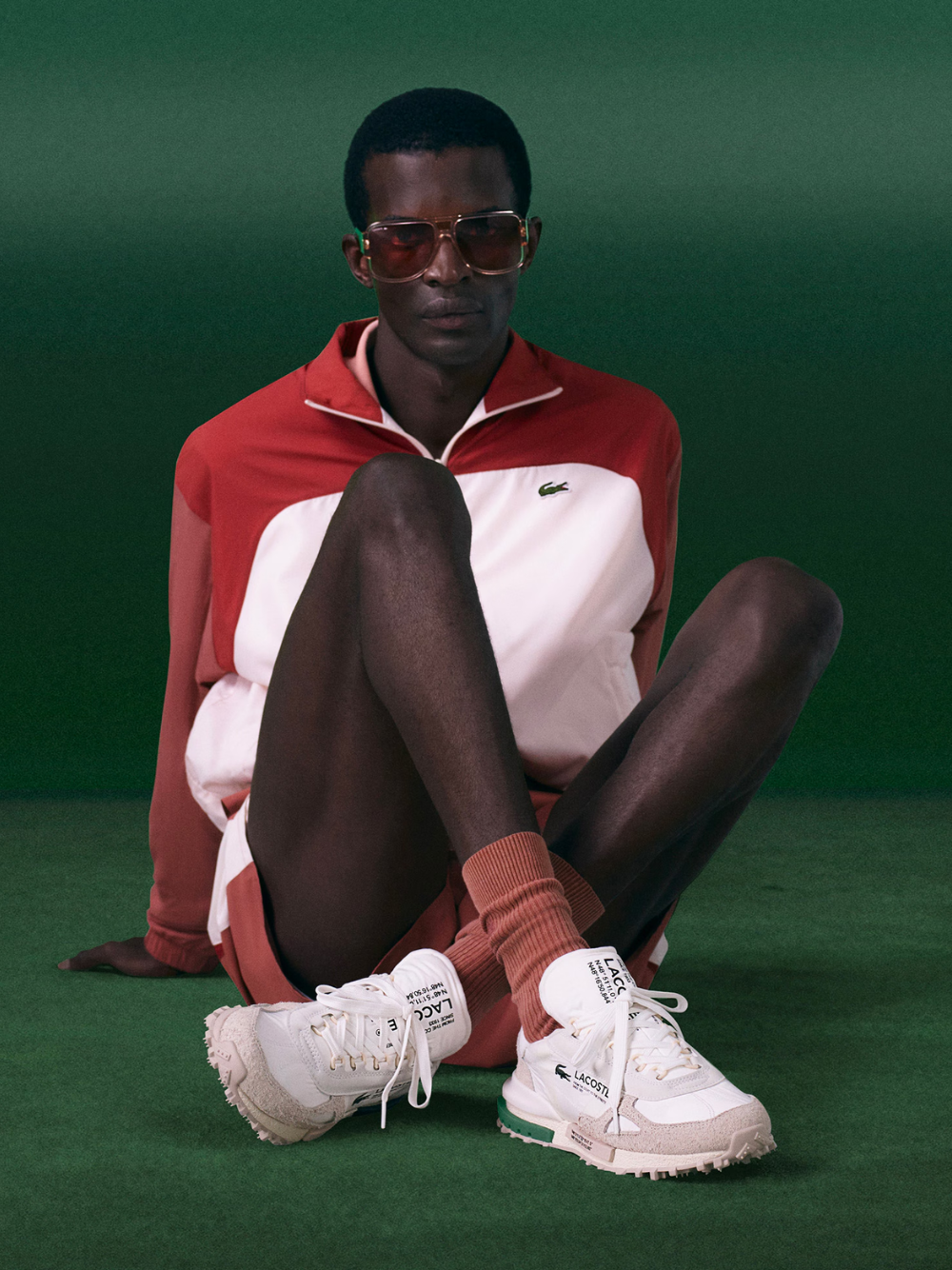 LACOSTE Elite Active Sneakers White/Dark Green