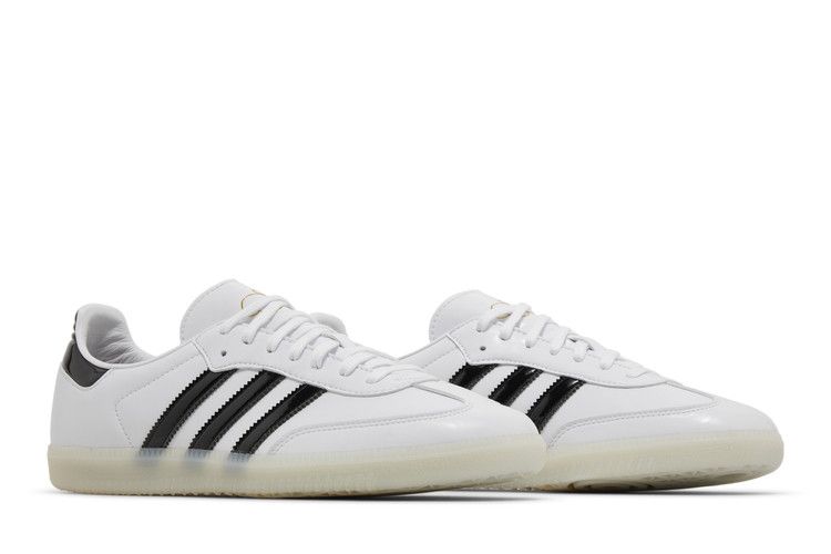 adidas Samba Jason Dill White Black Patent