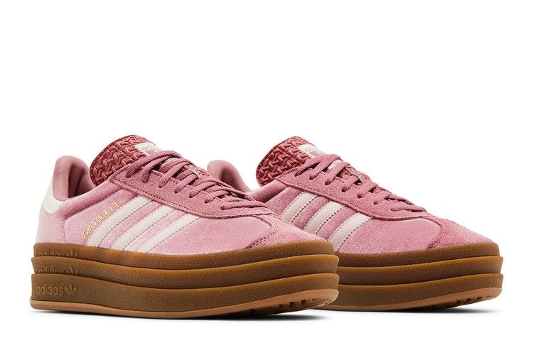 adidas Gazelle Bold Sandy Pink Velvet (Women's)