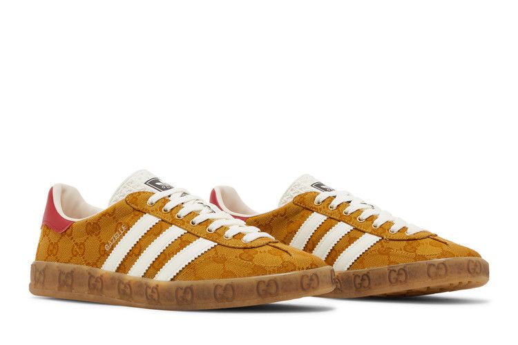 adidas Gazelle Gucci Original GG Beige Brown (Women's)