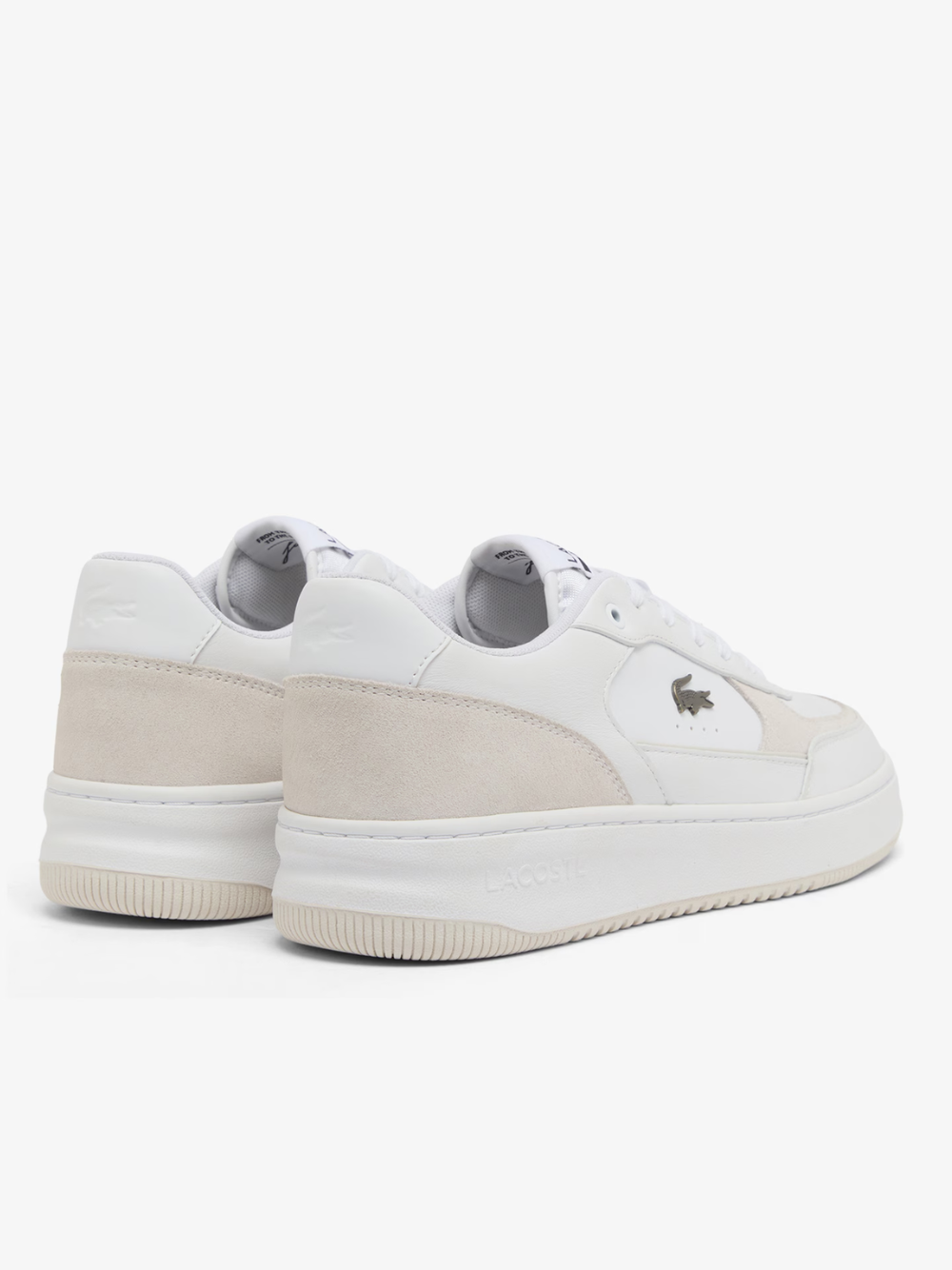 LACOSTE L001 Ace Leather Sneakers White
