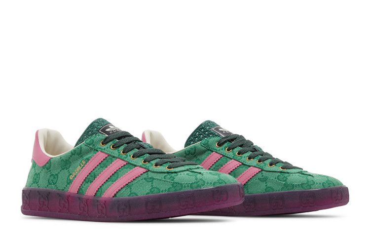 adidas x Gucci Gazelle Green GG Monogram (Women's)