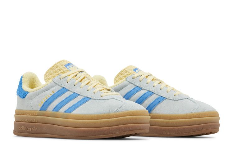 adidas Gazelle Bold Almost Blue Yellow (Women's)