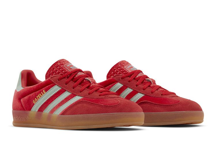 adidas Gazelle Indoor Better Scarlet Hazy Green (Women's)