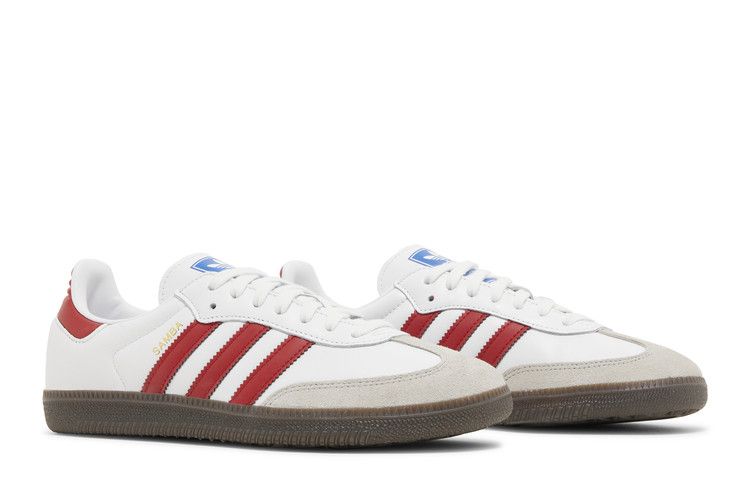 adidas Samba OG White Better Scarlet