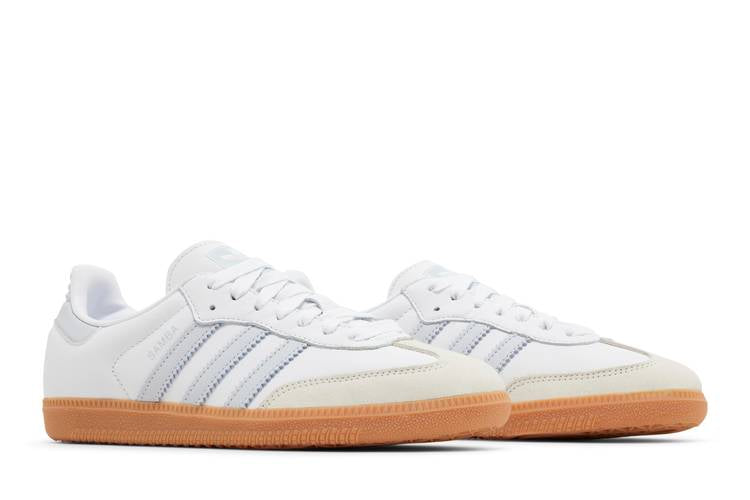 adidas Samba OG White Halo Blue Gum (Women's)