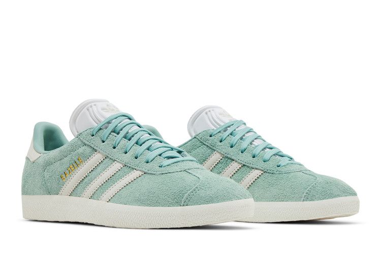adidas Gazelle Hazy Green Off White Cloud White (Women's)
