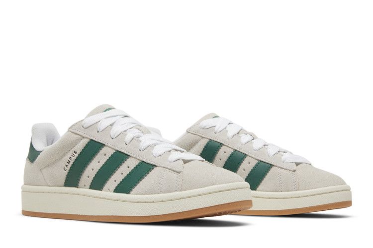 adidas Campus 00s Crystal White Dark Green (Women's)