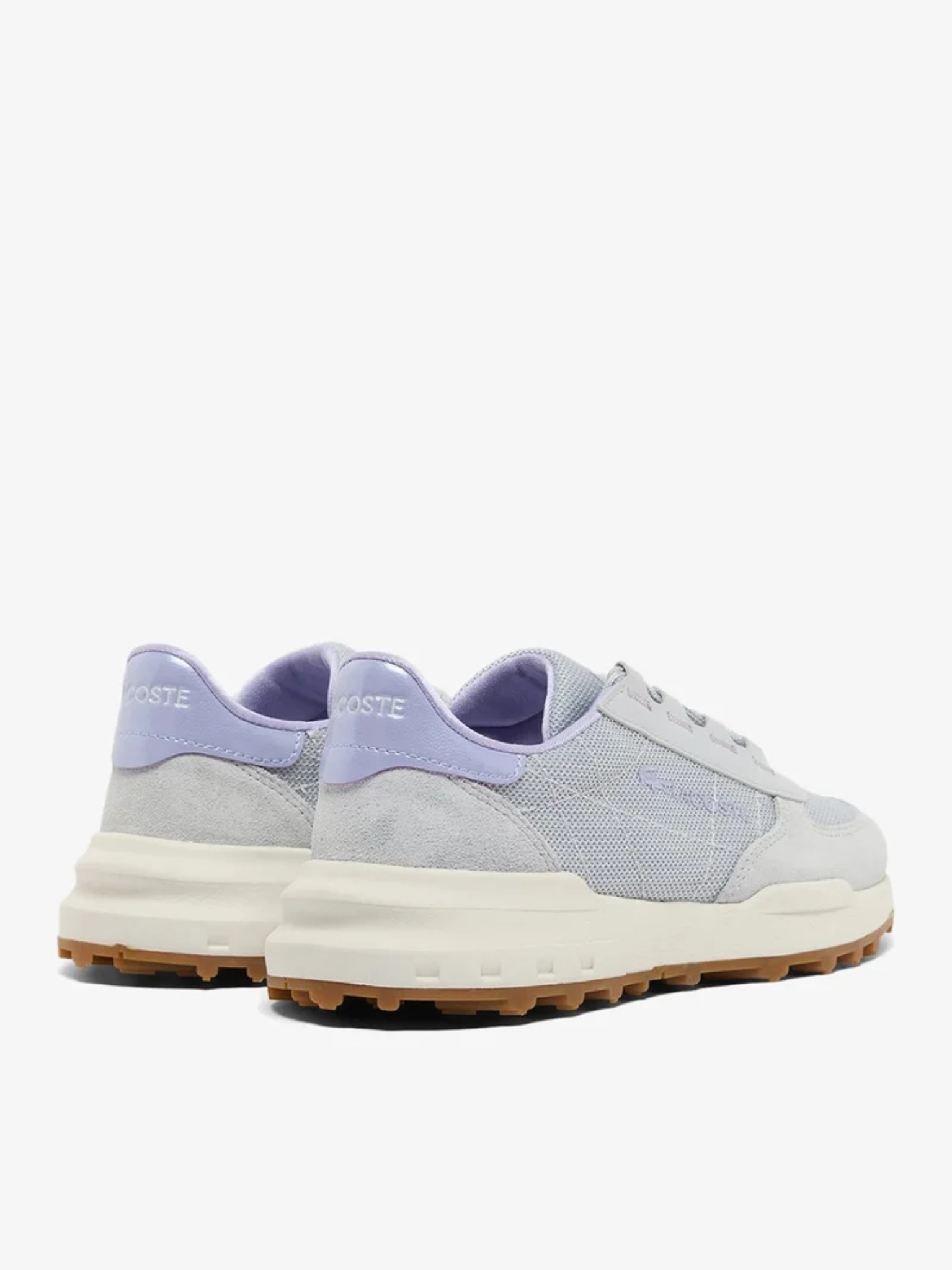 LACOSTE WOMEN Elite Active Evo Sneakers Light Grey/Light Purple