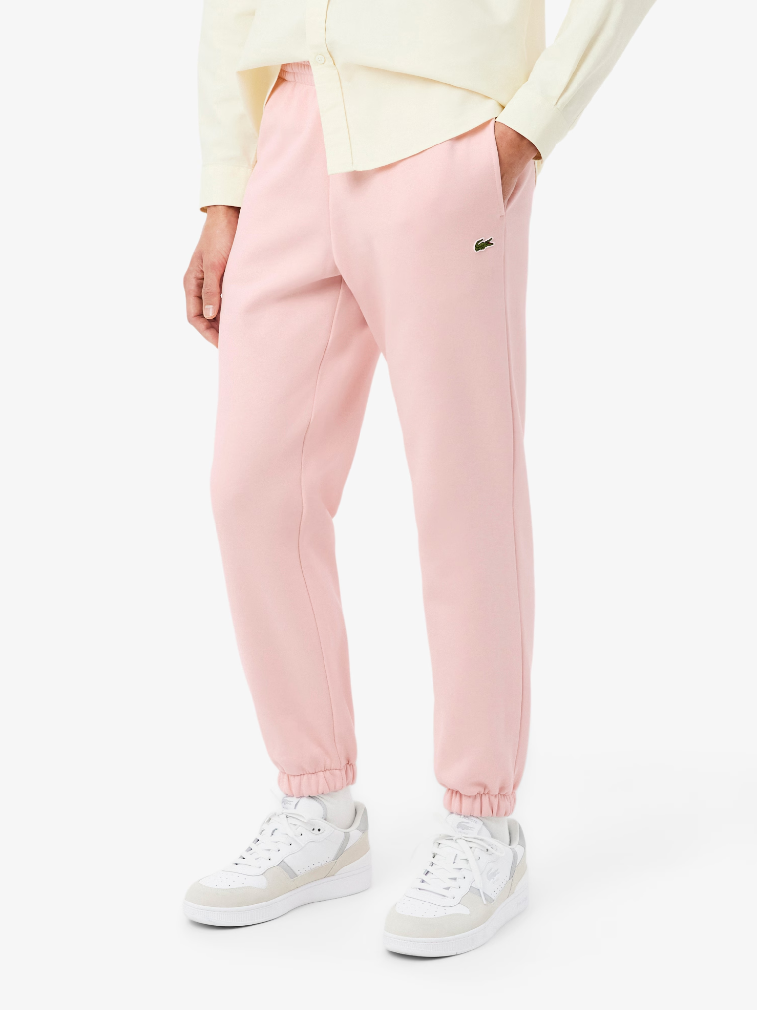 LACOSTE Regular Fit Sweatpants Light Pink
