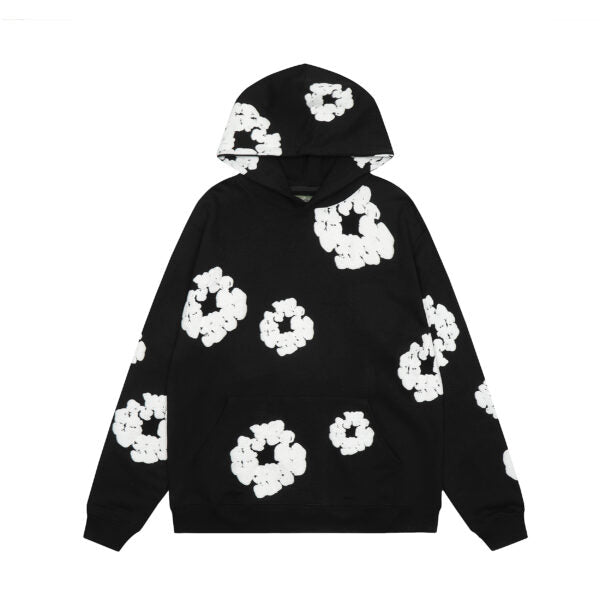 DENIM TEARS PRINTED “COTTON WREATH” HOODIE