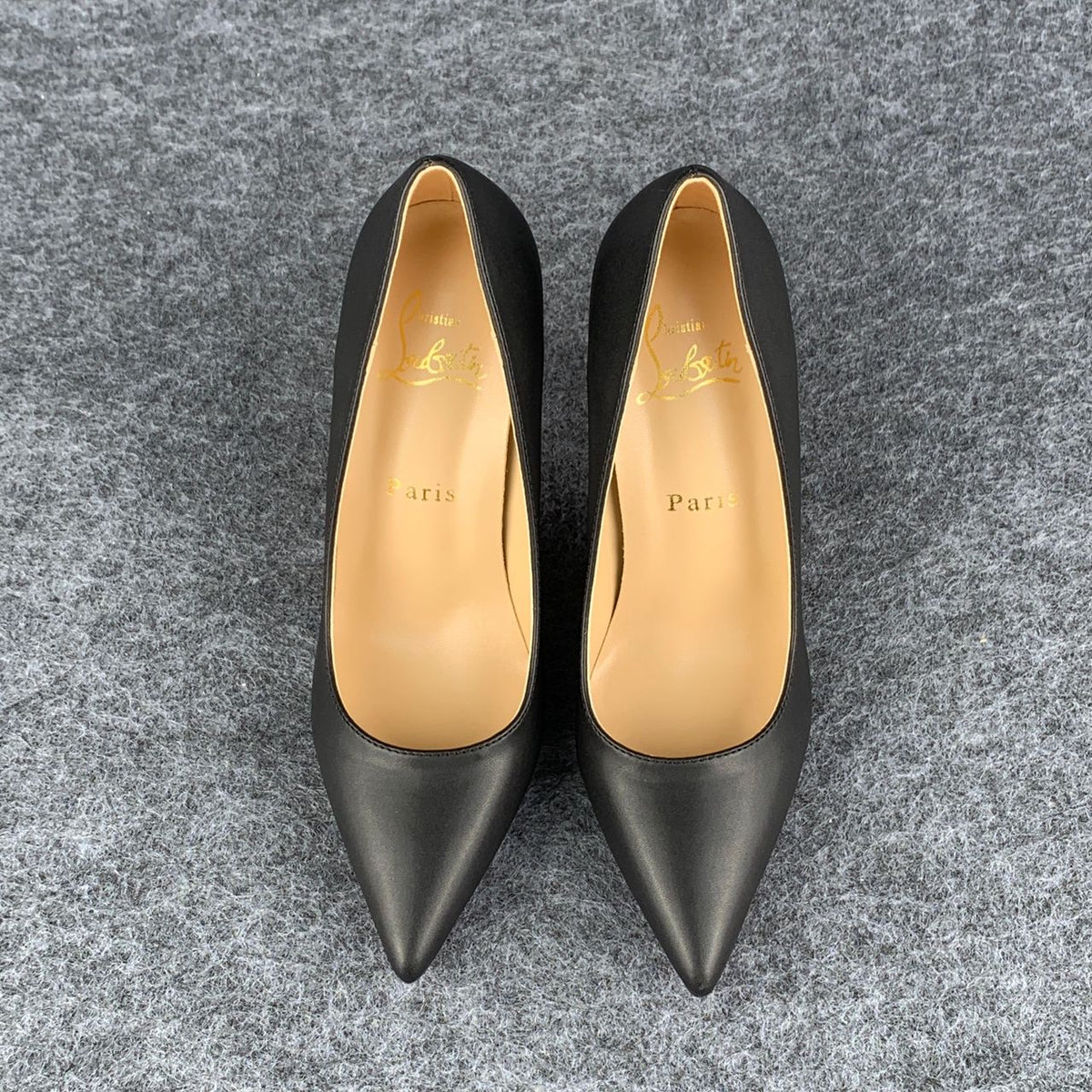 Christian Louboutin Kate Pump 'Matte Black' (We recommend 1 size up from your usual size)