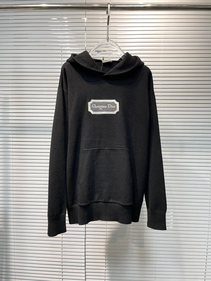 Black and Light blue Hoodie