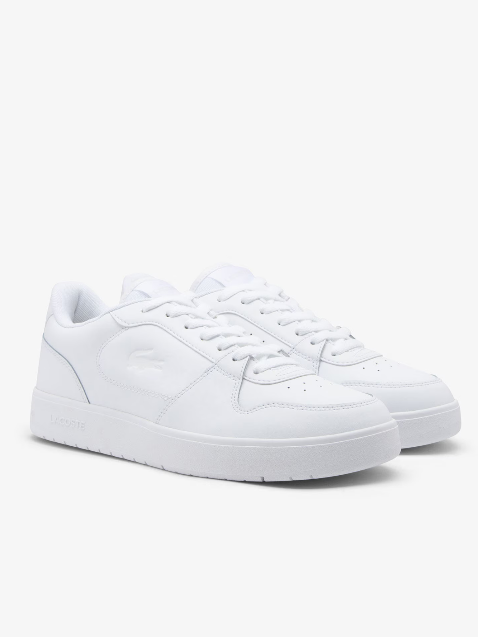 LACOSTE Court Ace Leather Sneakers White