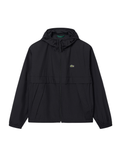 LACOSTE Water-Repellent Lightweight Packable Jacket Black
