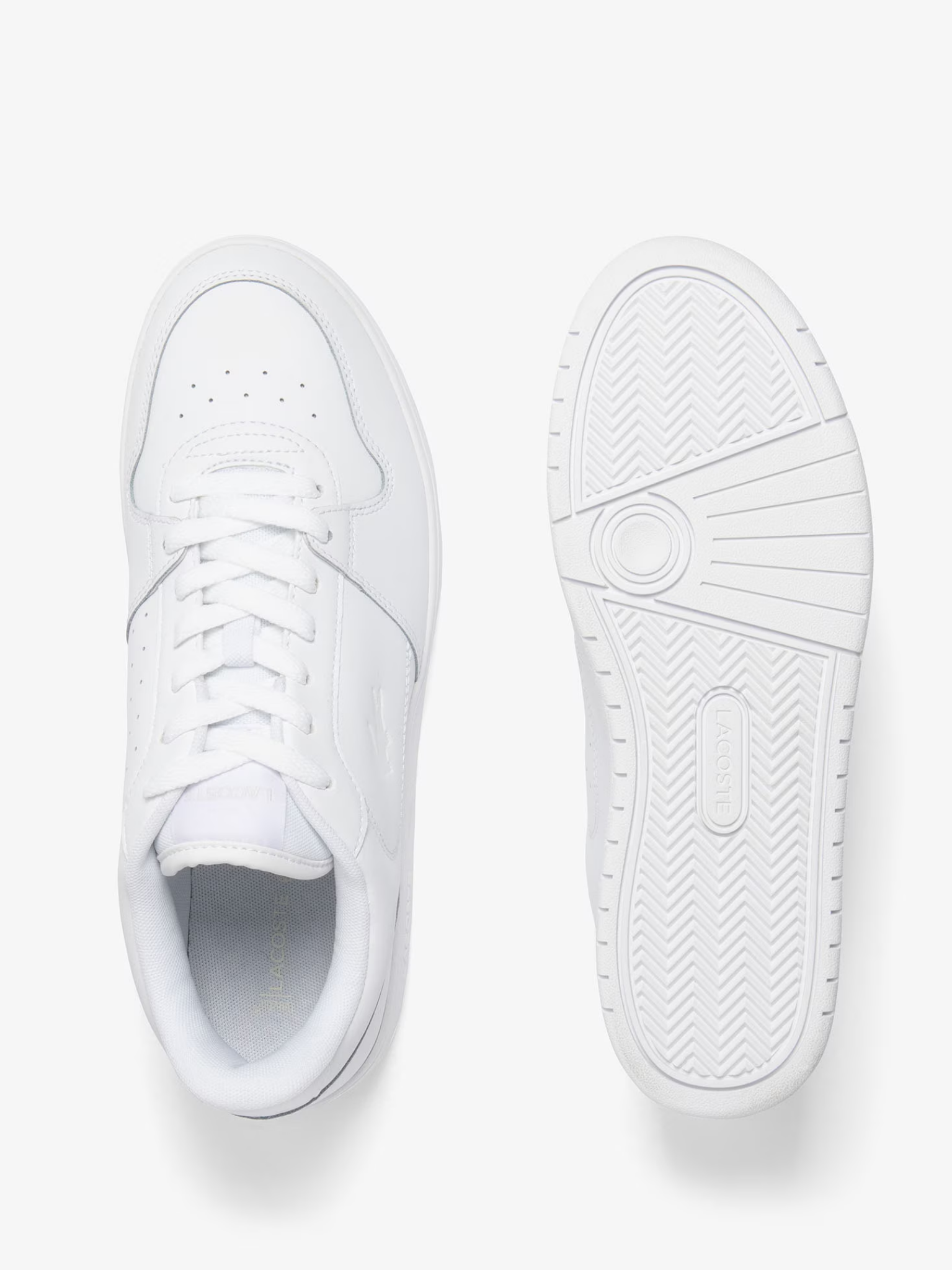 LACOSTE Court Ace Leather Sneakers White