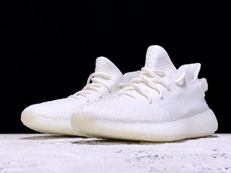 Adidas Yeezy 350V2 All White Real Boost Basf