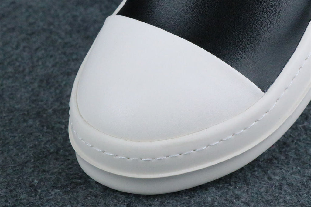 Rick Owens Wmns DRKSHDW Abstract Stockings Boot 'Black Milk'