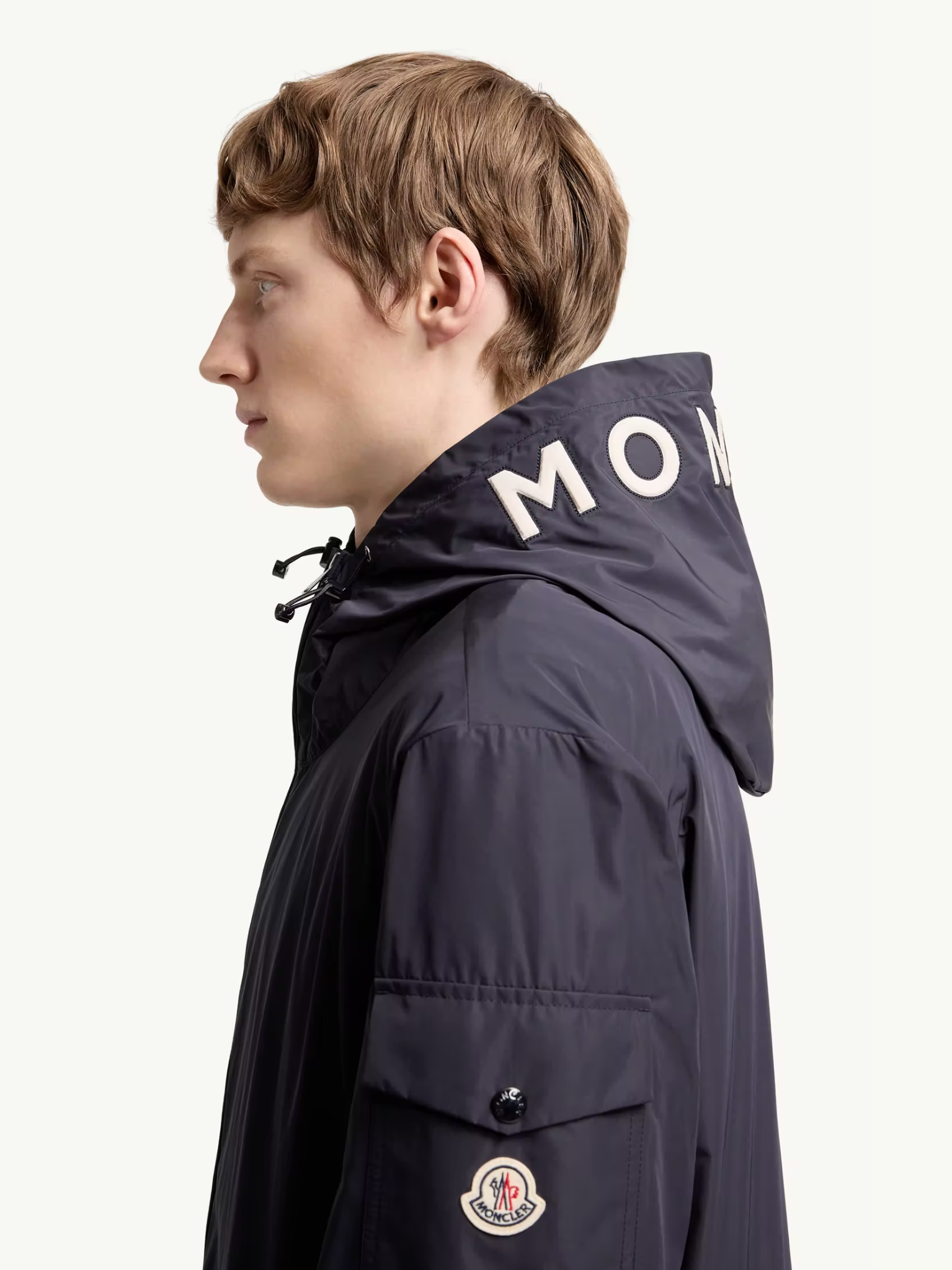MONCLER Sassiere Hooded Jacket Navy Blue